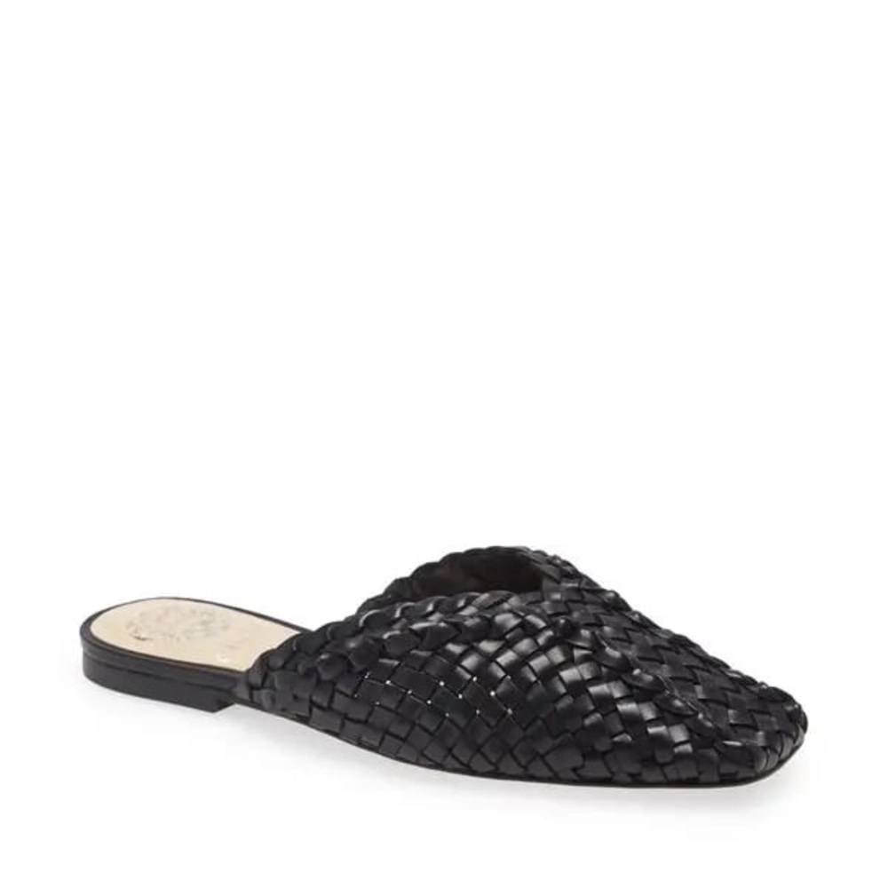 Vince Camuto Loralee Woven Leather Mules